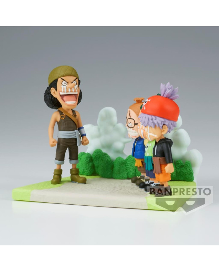 ONE PIECE - Usopp Pirates - Figurine WCF-Log Stories 7cm