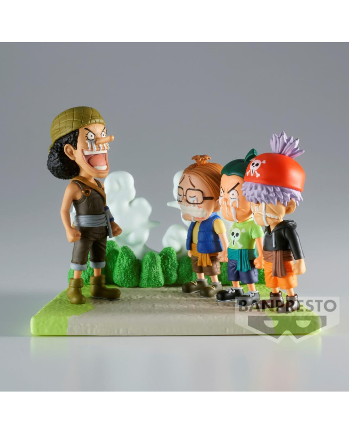 ONE PIECE - Usopp Pirates - Figurine WCF-Log Stories 7cm