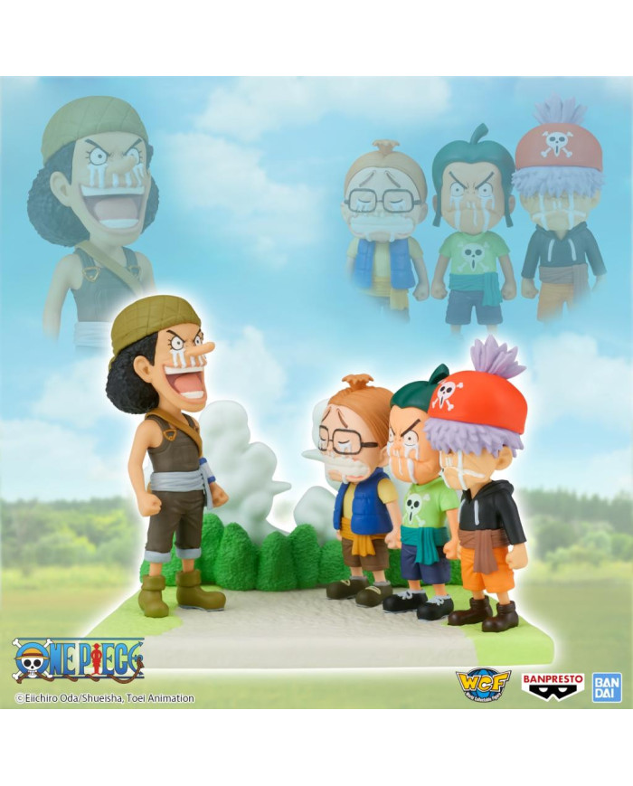 ONE PIECE - Usopp Pirates - Figurine WCF-Log Stories 7cm