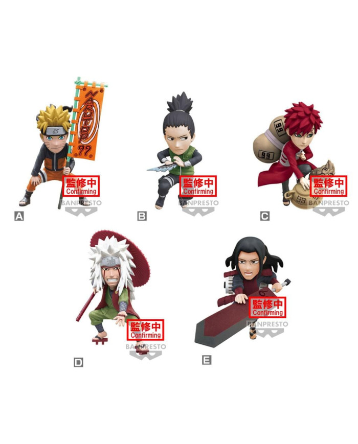 NARUTO SHIPPUDEN - WCF Vol.1 - Assortiments 12 Figurine 7cm