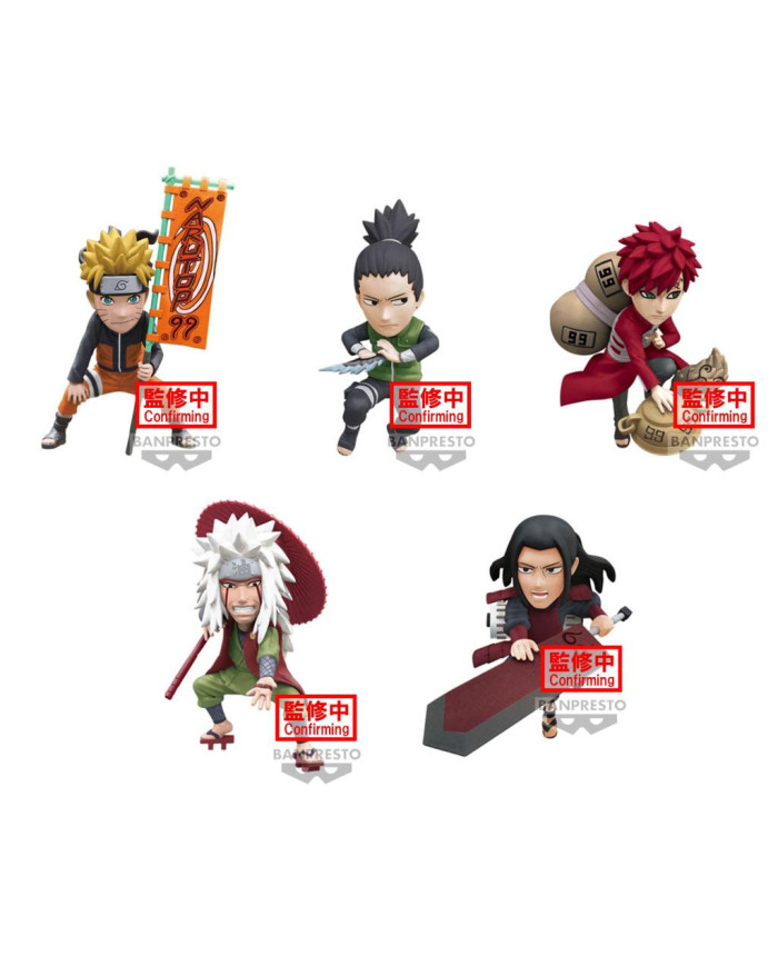 NARUTO SHIPPUDEN - WCF Vol.1 - Assortiments 12 Figurine 7cm