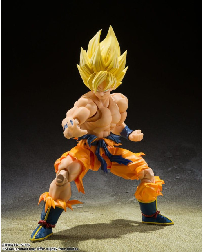 DRAGON BALL Z - Super Sayian Son Goku - Figurine S.H. Figuarts 14cm