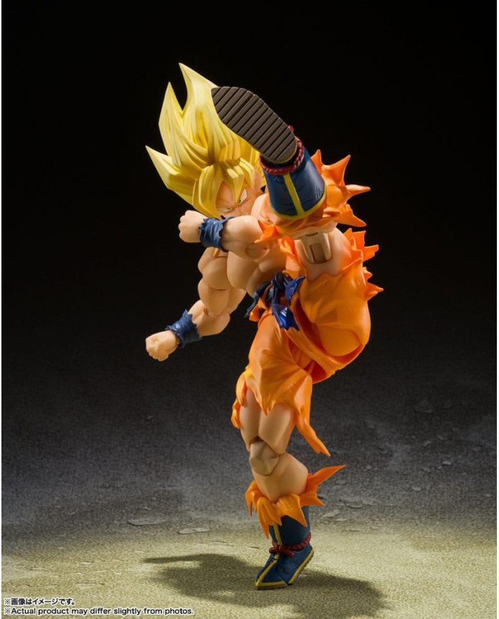 DRAGON BALL Z - Super Sayian Son Goku - Figurine S.H. Figuarts 14cm