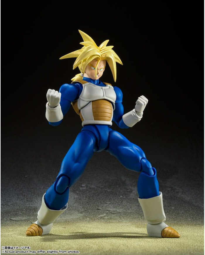 DRAGON BALL Z - Super Saiyan Trunks - Figurine S.H. Figuarts 14cm