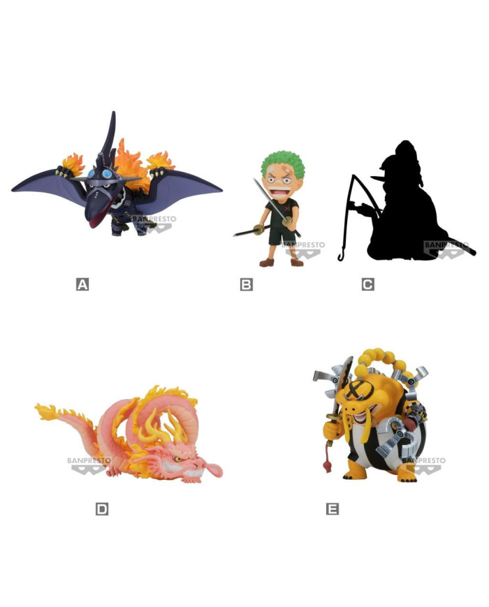 ONE PIECE - WCF Wanokuni Onigashima 10 - Assortiments 12 Figurine 7cm