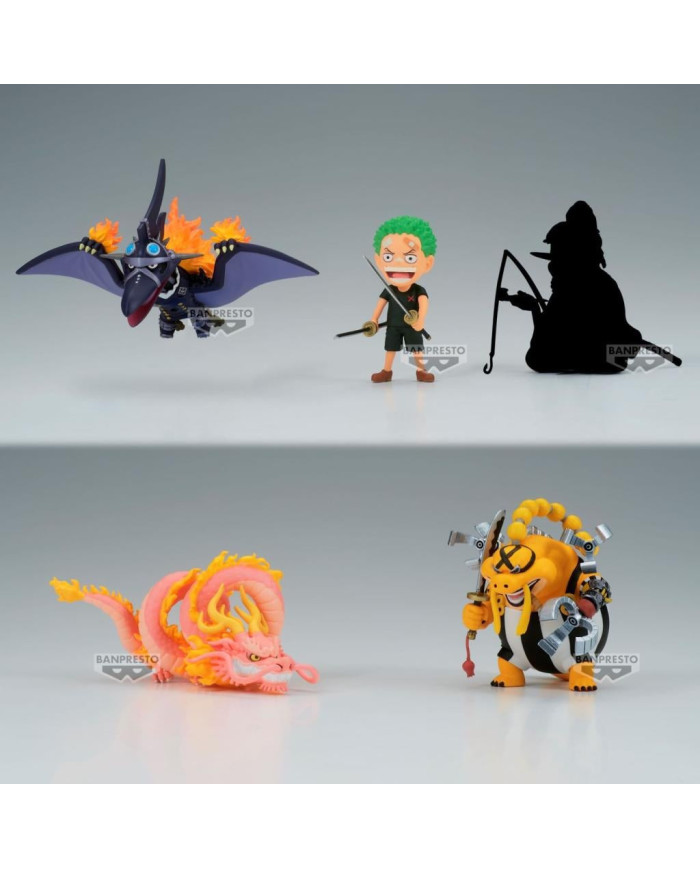 ONE PIECE - WCF Wanokuni Onigashima 10 - Assortiments 12 Figurine 7cm