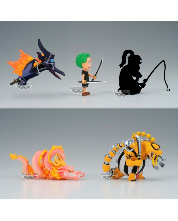 ONE PIECE - WCF Wanokuni Onigashima 10 - Assortiments 12 Figurine 7cm