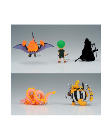 ONE PIECE - WCF Wanokuni Onigashima 10 - Assortiments 12 Figurine 7cm