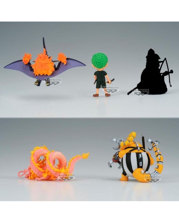 ONE PIECE - WCF Wanokuni Onigashima 10 - Assortiments 12 Figurine 7cm