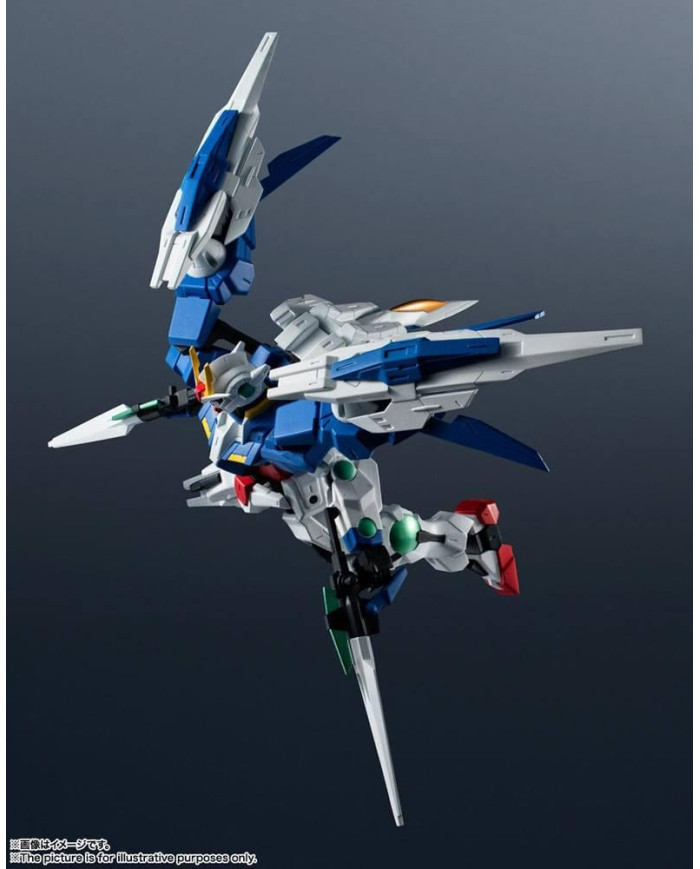 GUNDAM - GN-0000 + GNR-010 00 Raiser - Action Figure 15cm