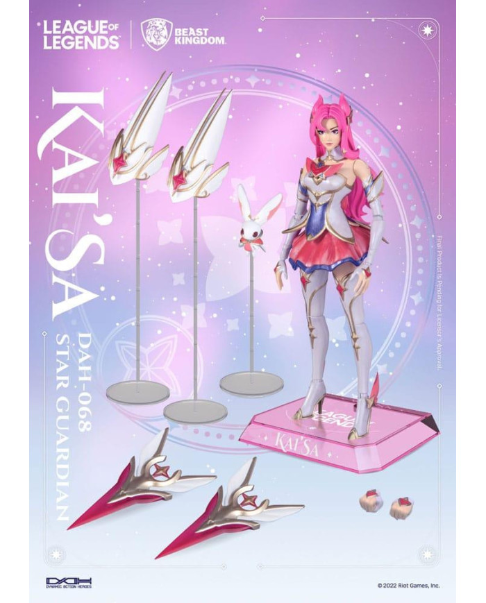 LEAGUE OF LEGENDS - Kai'Sa - Figurine Dynamic Action Heroes 19cm