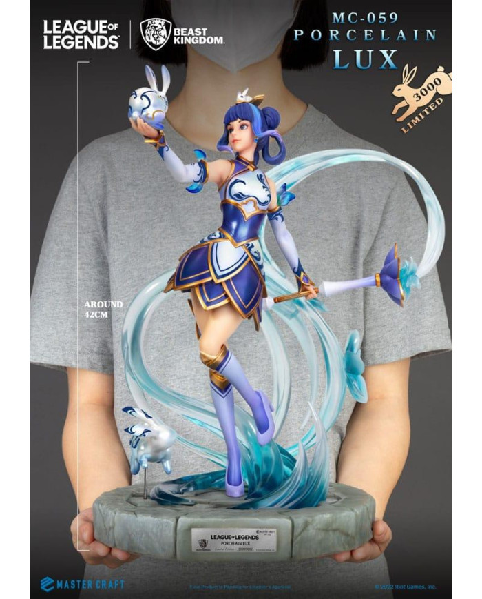 LEAGUE OF LEGENDS - Porcelain Lux - Statuette Master Craft 42cm