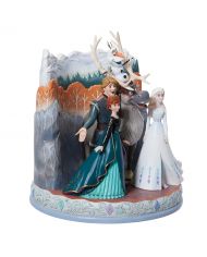 Disney Traditions - Figurine La Reine des Neiges Carved by Heart
