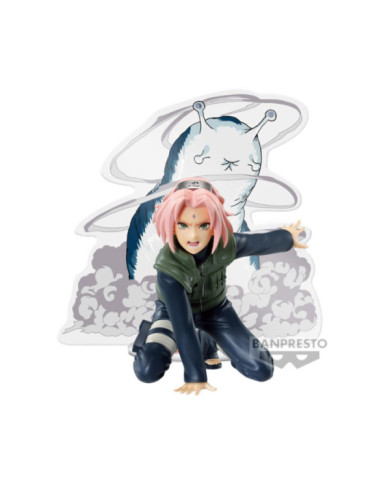 NARUTO SHIPPUDEN - Haruno Sakura - Figurine Panel Spectacle 9cm