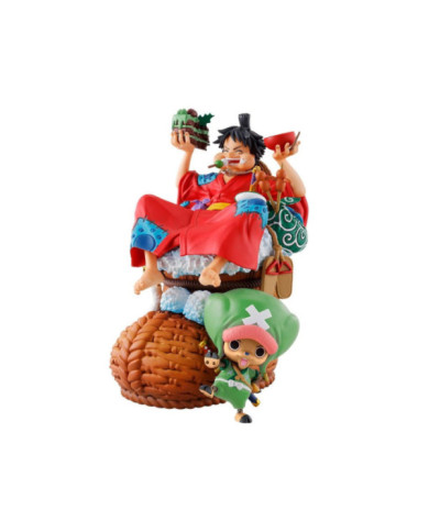ONE PIECE - Logbox Re Birth Vol. 1 - Statuette Petitrama DX 11cm