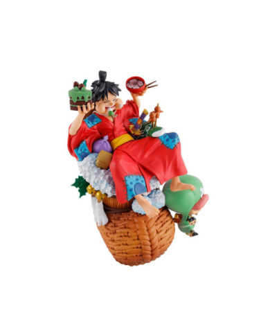 ONE PIECE - Logbox Re Birth Vol. 1 - Statuette Petitrama DX 11cm