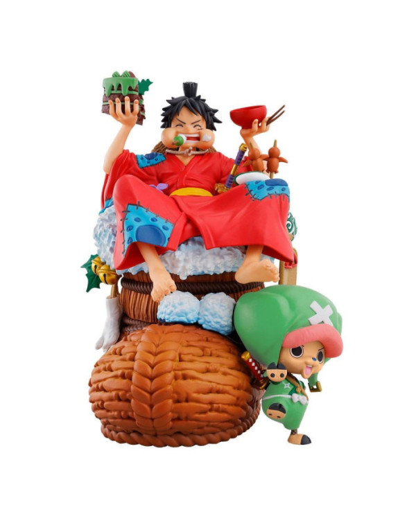 ONE PIECE - Logbox Re Birth Vol. 1 - Statuette Petitrama DX 11cm