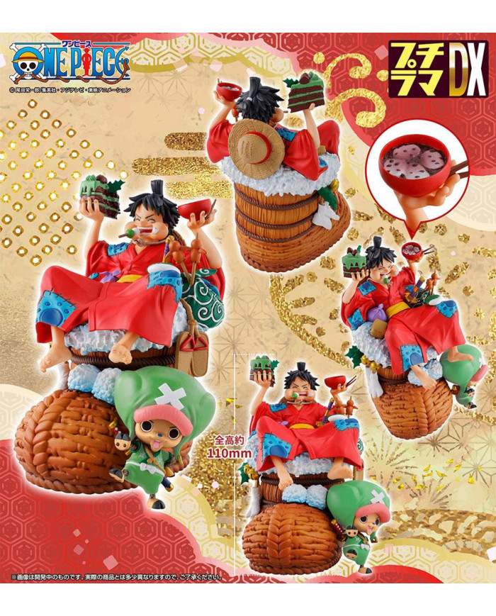 ONE PIECE - Logbox Re Birth Vol. 1 - Statuette Petitrama DX 11cm
