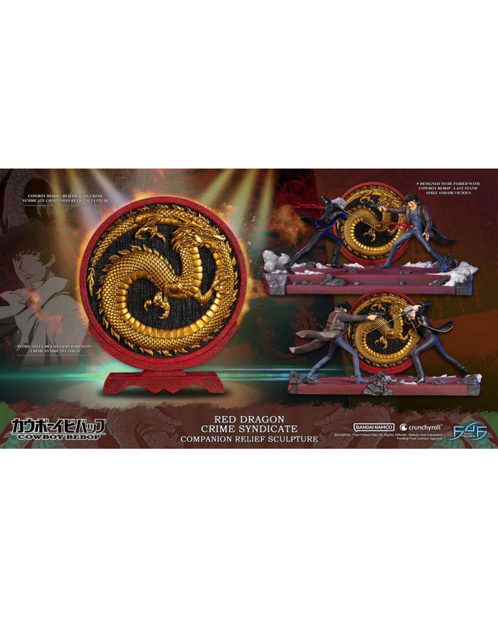 COWBOY BEBOP - Red Dragon Crime Syndicate - Statuette 35cm