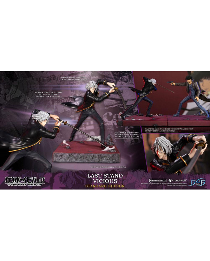 COWBOY BEBOP - Vicious "Last Stand" - Statuette 28cm