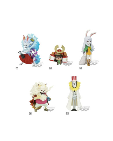 ONE PIECE - WCF Wanokuni Onigashima 7 - Assortiments 12 Figurines 8cm