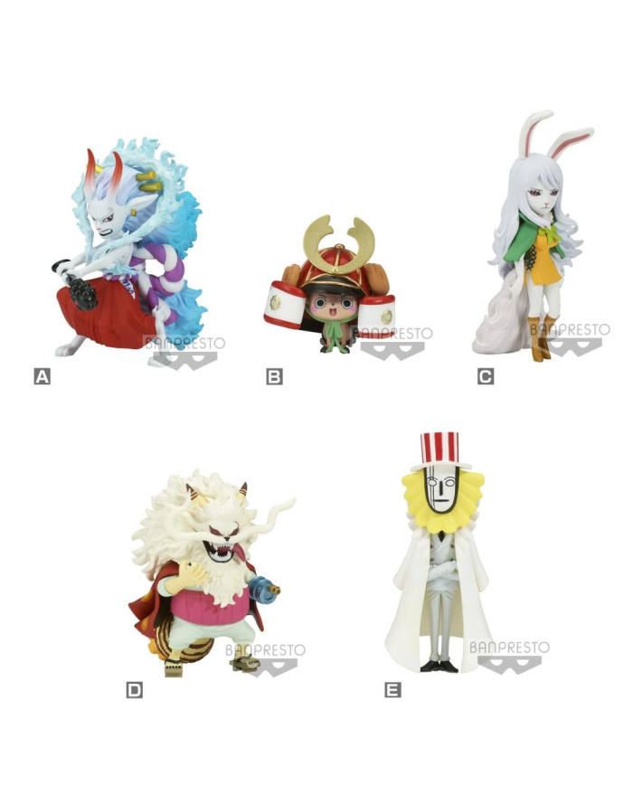 ONE PIECE - WCF Wanokuni Onigashima 7 - Assortiments 12 Figurines 8cm