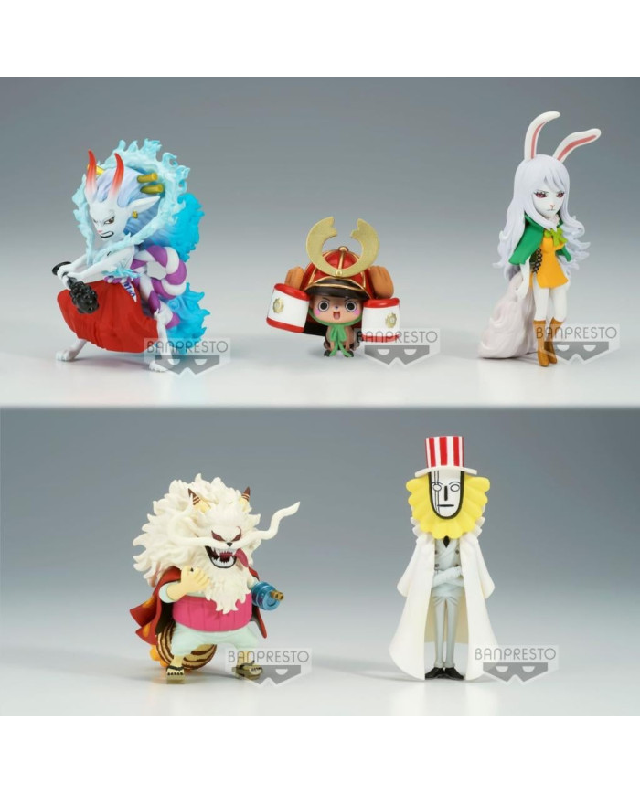 ONE PIECE - WCF Wanokuni Onigashima 7 - Assortiments 12 Figurines 8cm