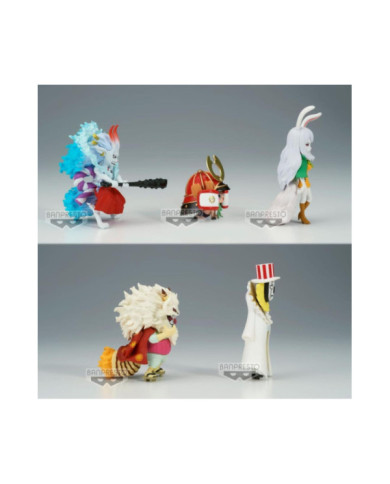 ONE PIECE - WCF Wanokuni Onigashima 7 - Assortiments 12 Figurines 8cm