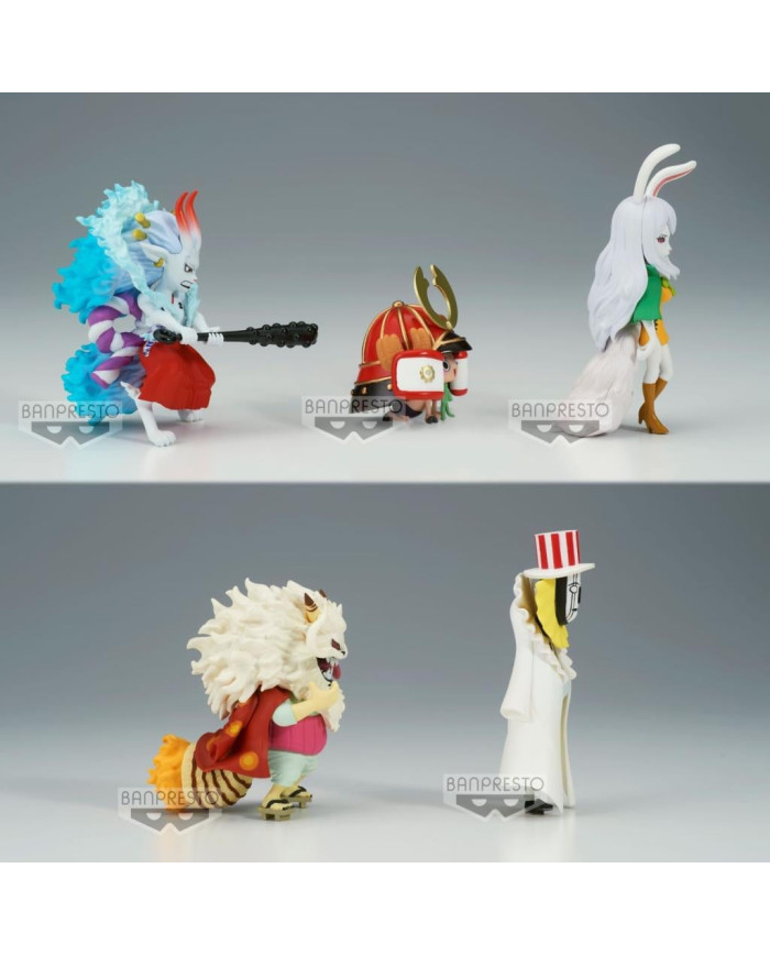 ONE PIECE - WCF Wanokuni Onigashima 7 - Assortiments 12 Figurines 8cm