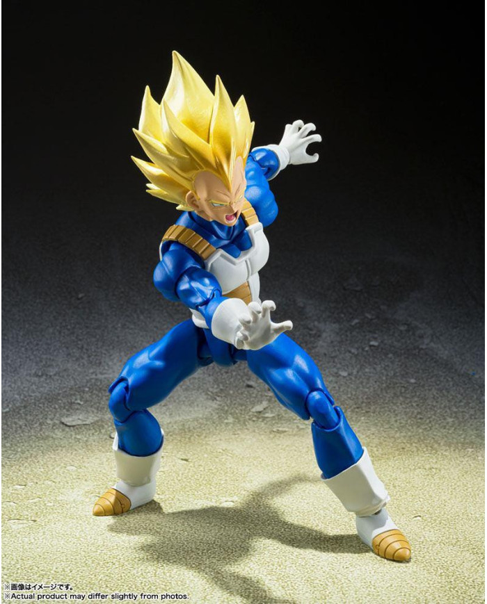 DRAGON BALL Z - Super Sayan Vegeta - Figurine S.H. Figuarts 14cm