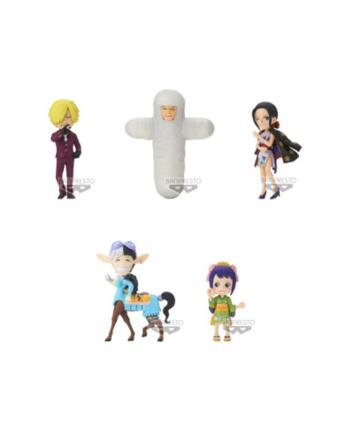 ONE PIECE - WCF Wanokuni Onigashima 5 - Assortiments 12 Figurines 7cm