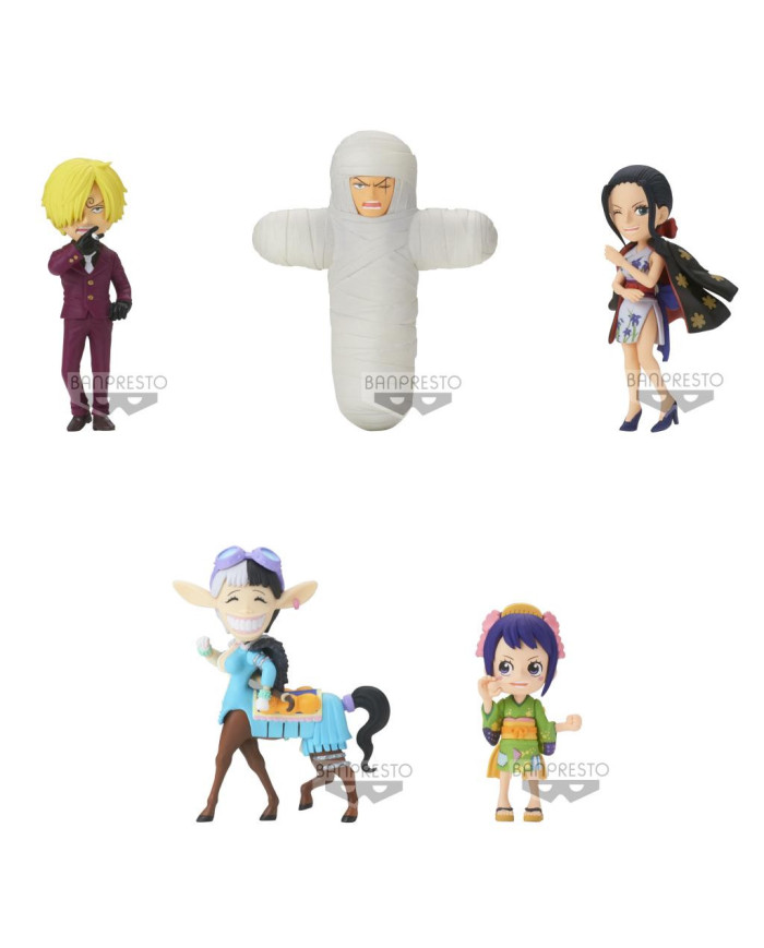 ONE PIECE - WCF Wanokuni Onigashima 5 - Assortiments 12 Figurines 7cm