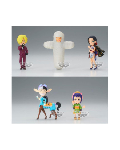 ONE PIECE - WCF Wanokuni Onigashima 5 - Assortiments 12 Figurines 7cm