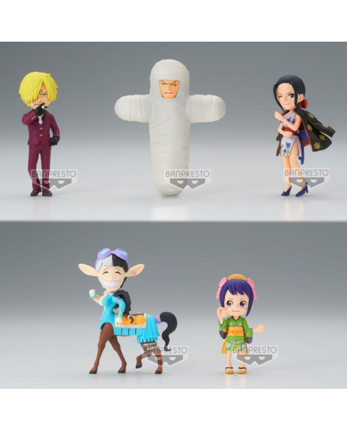 ONE PIECE - WCF Wanokuni Onigashima 5 - Assortiments 12 Figurines 7cm