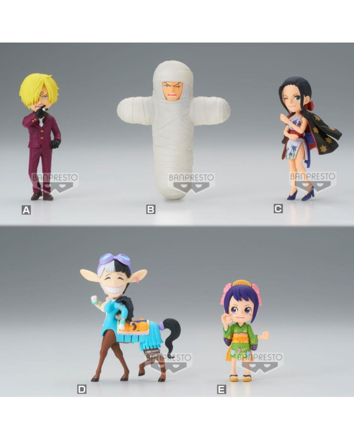ONE PIECE - WCF Wanokuni Onigashima 5 - Assortiments 12 Figurines 7cm