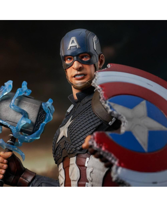 AVENGERS ENDGAME - Captain America - Buste 15cm