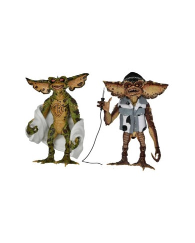 GREMLINS 2 - Tattoo Gremlins - Pack 2 Figurines 18cm