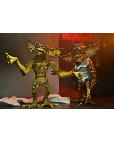 GREMLINS 2 - Tattoo Gremlins - Pack 2 Figurines 18cm