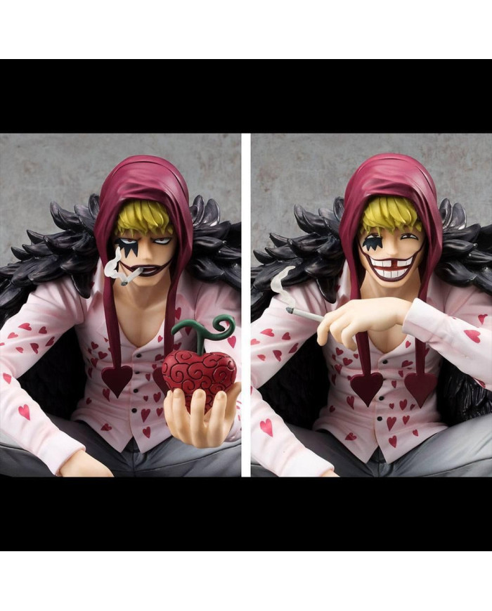 ONE PIECE - Corazon & Law - Statue Excellent Model Li. Ed. P.O.P. 17cm