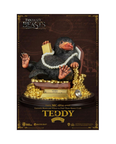 LES ANIMAUX FANTASTIQUES - Teddy - Statuette Master Craft 21cm
