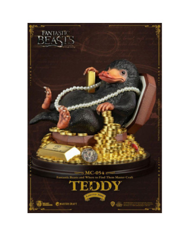 LES ANIMAUX FANTASTIQUES - Teddy - Statuette Master Craft 21cm