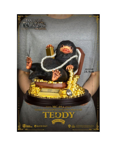 LES ANIMAUX FANTASTIQUES - Teddy - Statuette Master Craft 21cm