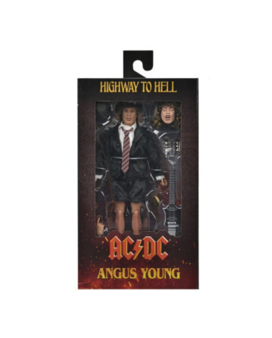 AC-DC - Angus Young "Highway To Hell" - Figurine Habillée 20cm