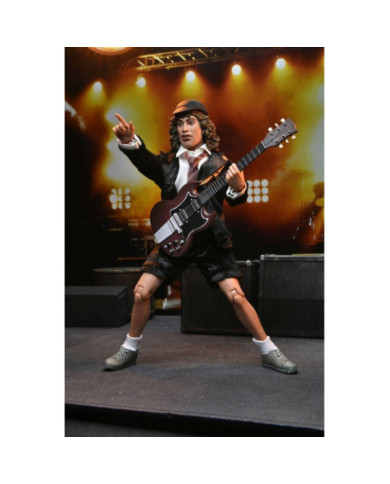 AC-DC - Angus Young "Highway To Hell" - Figurine Habillée 20cm