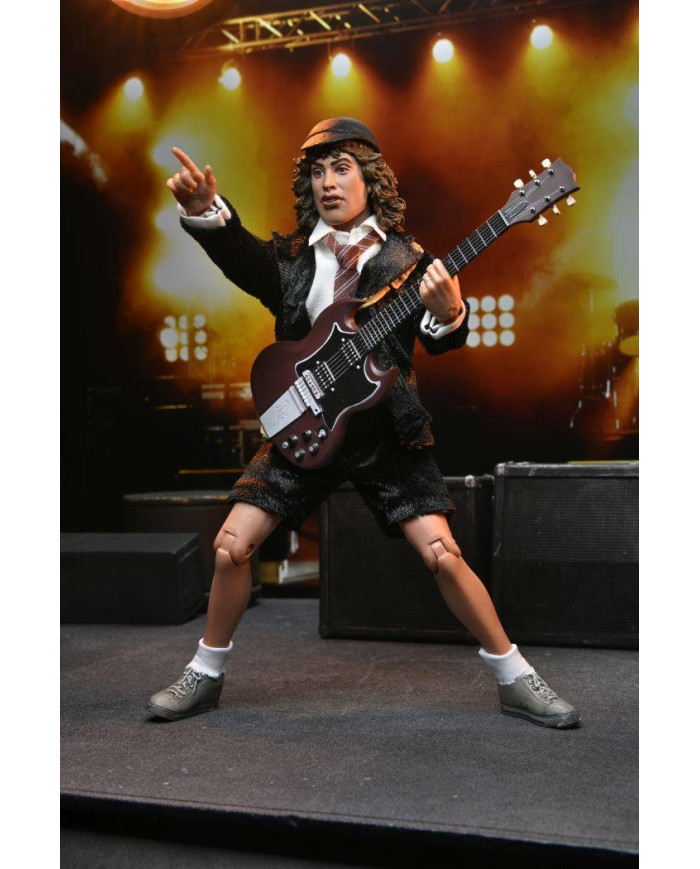 AC-DC - Angus Young "Highway To Hell" - Figurine Habillée 20cm