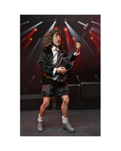 AC-DC - Angus Young "Highway To Hell" - Figurine Habillée 20cm