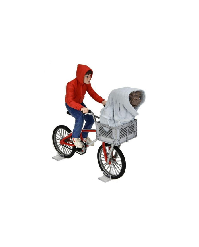 E.T. - Elliot et E.T. en vélo - Figurine 40ème anniversaire 18cm