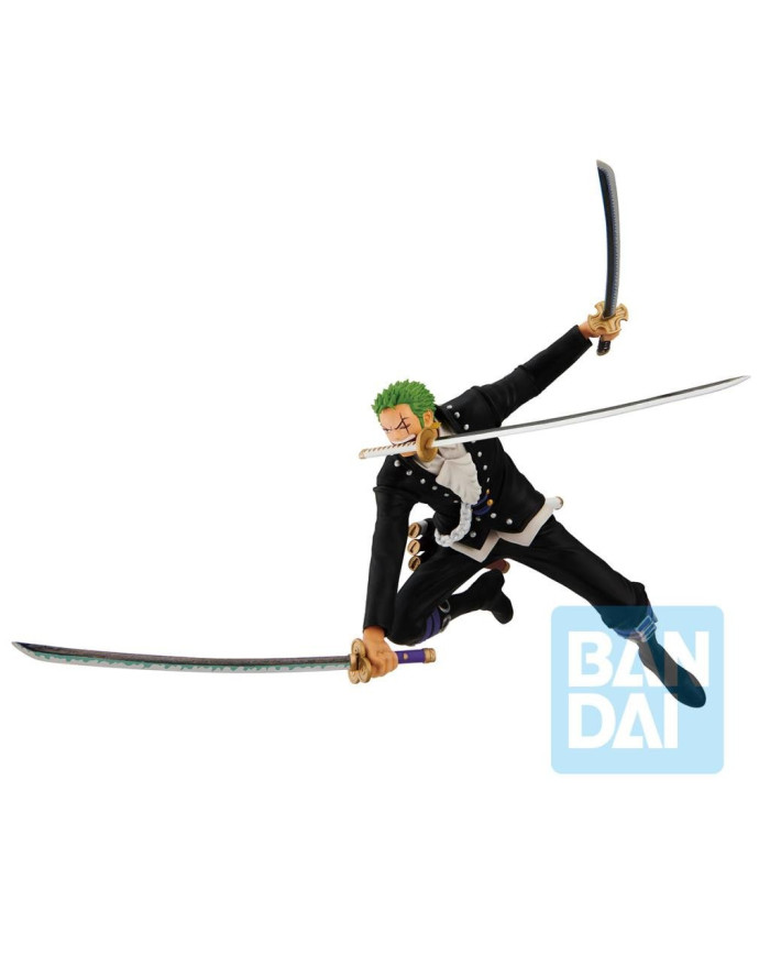 ONE PIECE FILM RED - Roronoa Zoro -Figurine More Beat Ichibansho 11cm