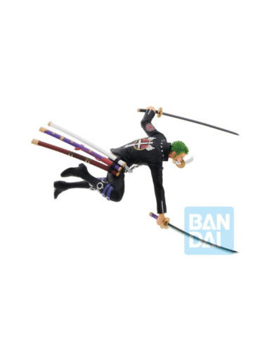 ONE PIECE FILM RED - Roronoa Zoro -Figurine More Beat Ichibansho 11cm