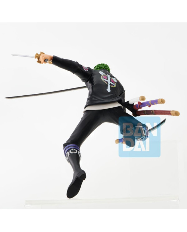 ONE PIECE FILM RED - Roronoa Zoro -Figurine More Beat Ichibansho 11cm